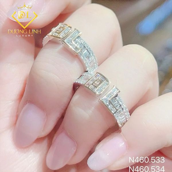 Nhẫn Chữ Kim Cương – N460.533